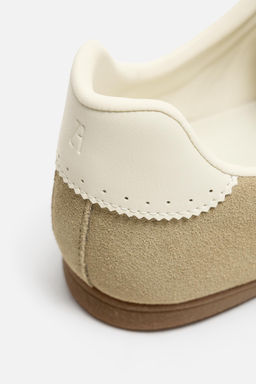 LEATHER TRAINERS - Zara фото 7