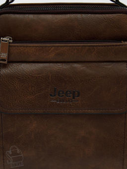 Сумка мужская 8805-2 brown Jeep - S-style фото 5