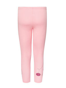 Лосины детские розовые клубочки
