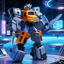 Робот "Автобус" трансформирующийся, в коробке