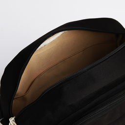 Сумка молодёжная на молнии, цвет чёрный - Simaland фото 6