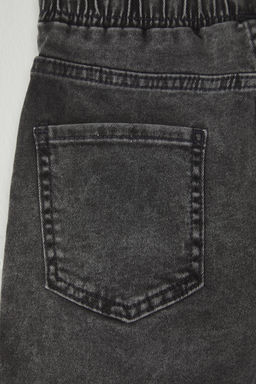 Ac?k Mavi Erkek Cocuk Pamuklu Cepli Lastikli Denim Sort & Bermuda TKDSS25SR00008 - Trendyolmilla фото 3