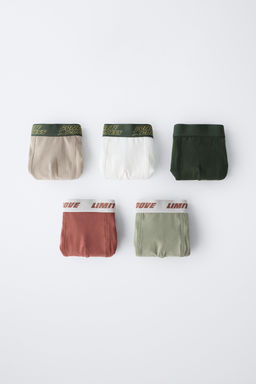 6-14 A?OS/ PACK CINCO B?XERS LOGO / Multicolor