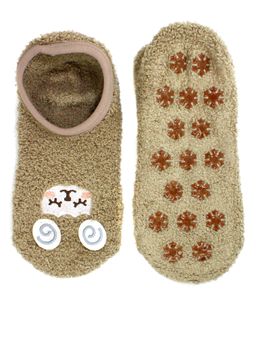 Носки-Тапочки МахровыеОвечки Коричневые