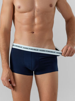 Цена за 2 штуки! Трусы боксеры мужские синие - Mark formelle фото 3
