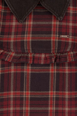 K_z _ocuk Bordo Jean Elbise - U.s. polo assn фото 3
