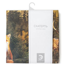 Скатерть Этель: Лес, 110 150 см, хлопок 100 %, саржа, 190 г/м  фото 9