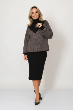 Костюм М 3306/кофе