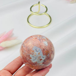 Шар из цветочного Агата