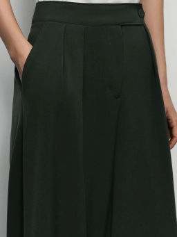 Широкие брюки с вискозой в составе / Zarina  фото 5