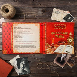 Родословная книга «Семейные традиции», 58 листов, 30 х 30 см