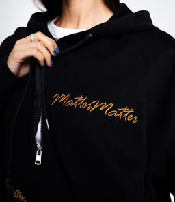 Толстовка #КТ3029, чёрный