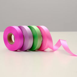 Цена за 4 шт. Микс №3 Лента италия Cotton 2см*50ярд (№23,17,42,40)