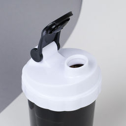 Бутылка/Шейкер СПАЙДЕР SHS-500 чёрно-белая, для спортивного питания 500ML/уп50 - Галеонтрейд фото 5