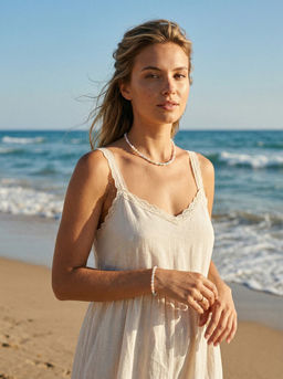 Чокер из жемчуга Майорика