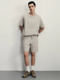 Футболка из плотного хлопка / Zarina фото 2