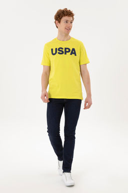 Мужская базовая футболка фисташкового цвета Неожиданная скидка в корзине - U.s. polo assn фото 4