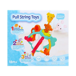 Развивающая игрушка «Весёлые зверята», с тактильными резиночками