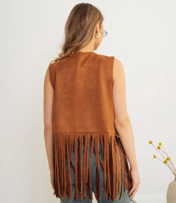 Жилет #КТ88823, коричневый - Dommod фото 3