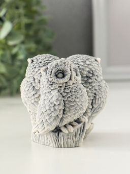 Сувенир "Три совы на пне" 7 см