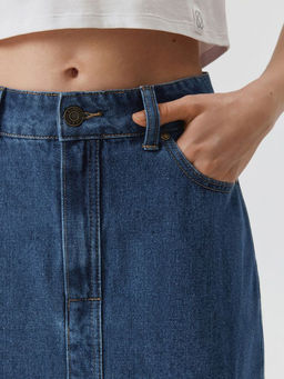 CONCEPT CLUB / Юбка джинсовая жен. Puerta синий фото 3