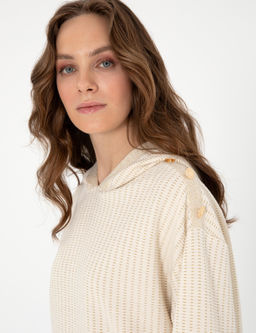 Krem Comfort Fit Sweatshirt - Pierre cardin фото 2