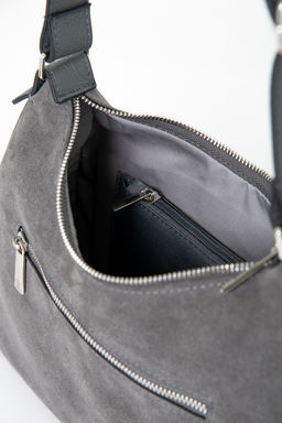 Сумка женская Ц-655.67 серый - Protege фото 5