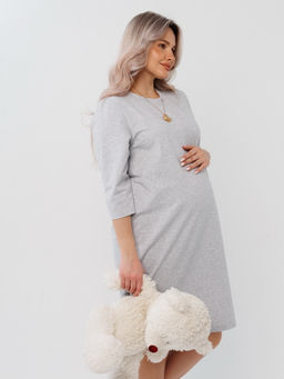 Платье женское П-145 (футер с лайкрой) Оливковая