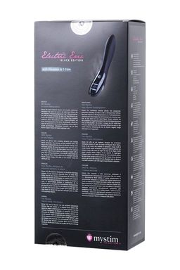 Вибратор Mystim Electric Eric силиконовый с электростимуляцией, черный, 27 см  фото 11
