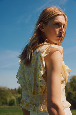 Blusa con volantes - H&m фото 3