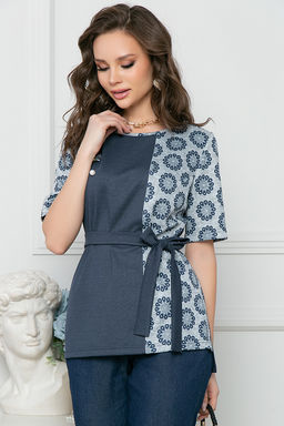 БЛУЗКА РОМЕНА (БЛУ) - Bellovera фото 5