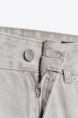 ZW COLLECTION WIDE-LEG HIGH-WAIST JEANS - Zara фото 7