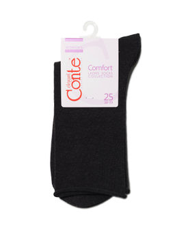 Цена за 2 пары CONTE Меланжевые носки COMFORT темно-коричневый - Conte elegant фото 44
