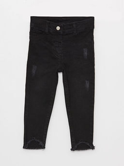 Basic Slim Fit K?z Bebek Jean Pantolon - Waikiki фото 3