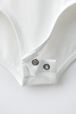 BODY MANGAS VOLANTE TACHAS / Blanco - Zara фото 4