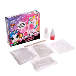 Набор для творчества. Бомбочки для ванн своими руками Волшебный единорог