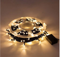 Гирлянда жёлтого свечения 50М, 300LED, 7 РЕЖИМОВ, 220В