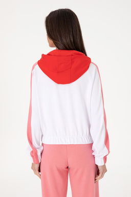Kad_n Beyaz Sweatshirt Sepette S_rpriz _ndirim - U.s. polo assn фото 5