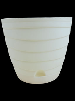 Цена за 2 шт. Горшок для цветов 1,7л Бриз бежевый светлый