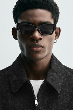 SHINY TEXTURED JACKET - Zara фото 5