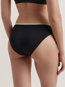 CONTE BASIC COLLECTION LB 2002.7 Трусы женские (в пакете) black-lemon - Conte elegant фото 3