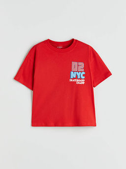 Bask?l? Erkek ?ocuk Ti??rt ve ?ort 2li