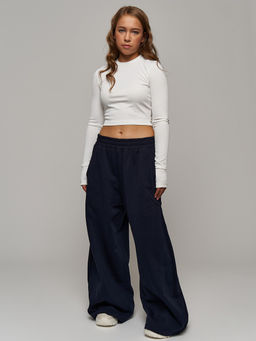 Брюки с начесом футер багги - Nota bene фото 2