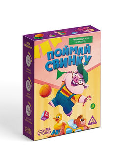 Развивающая игра на скорость Поймай свинку!, 70 карт, 5+ - Лас играс фото 5