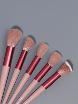 Набор кистей для макияжа PASTEL BLUSH, 13 шт., 10/22 (±1) см, сиреневый