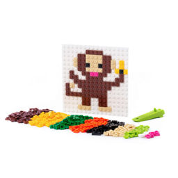 Конструктор Классик Мозаика №8 (животные саванны) (350 элементов) (в пакете)