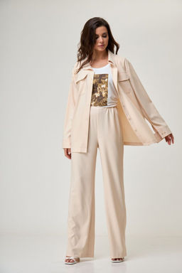 Рубашка ANELLI 1293.1 светло-бежевый  фото 7