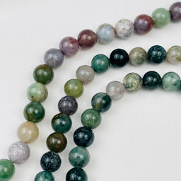 Бусины для украшений из Мохового агата