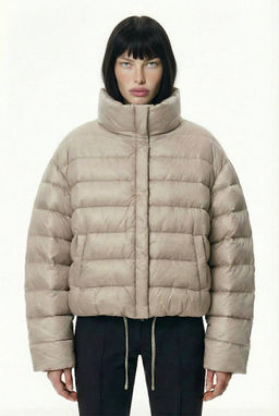 Куртка двухсторонняя (бежевый меланж) W25/125131 - Eliseeva olesya фото 4