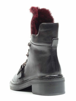 01-H001-3637-N380K BLACK Ботинки демисезонные женские (натуральная кожа, байка) - No name фото 7